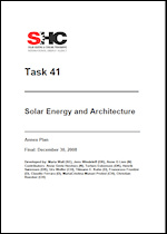 Solar Energy and Architecture Annex Plan
